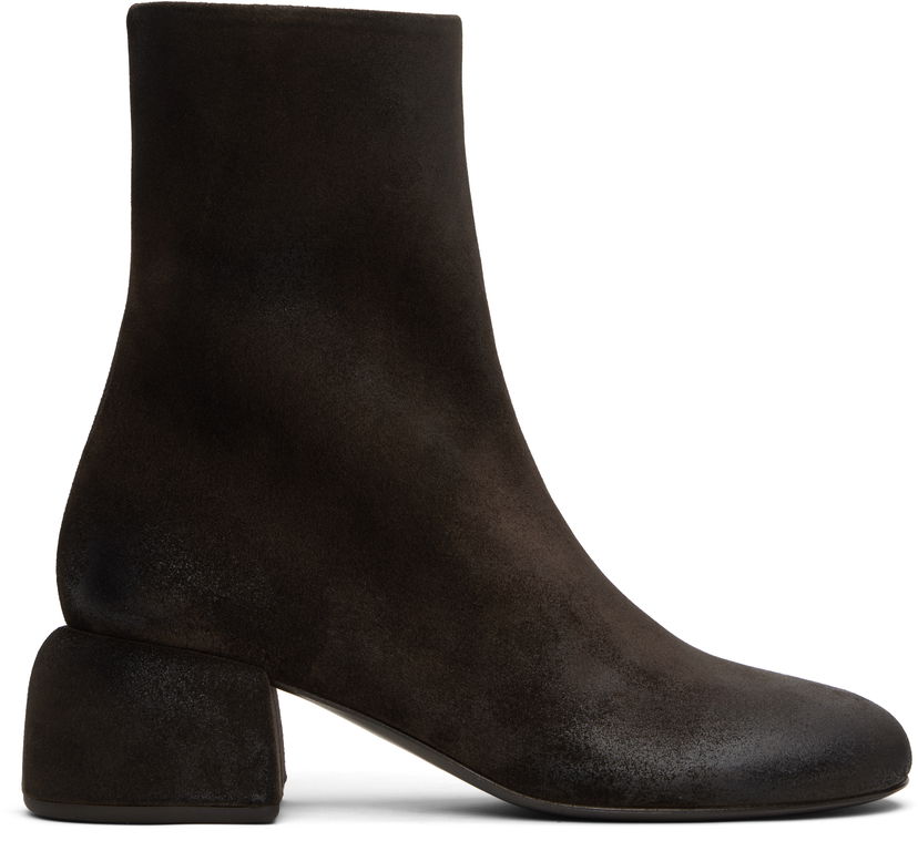 Tøj Marsèll Marsèll Basata Suede Ankle Boots Brun | MW8103 P024