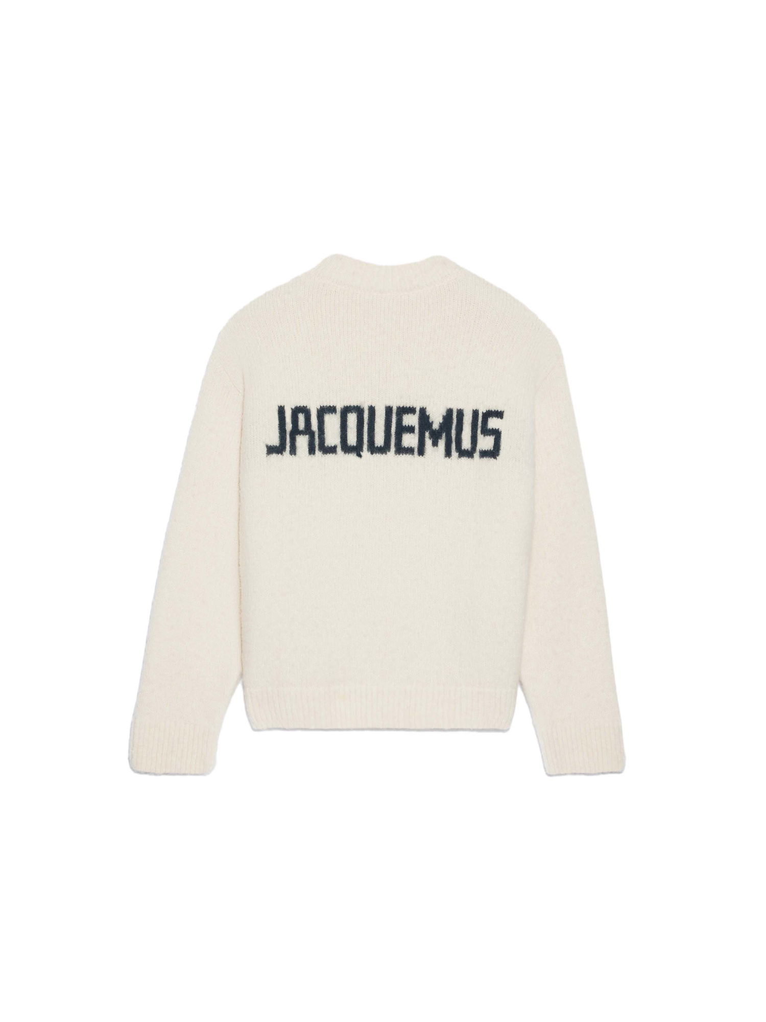 Sweatshirt Jacquemus La Maille Pavane Knitwear Off-White Hvid | 236KN284-2329-110, 0