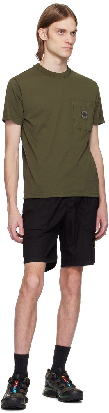 Shorts Stone Island Stone Island Stretch Cotton Shorts Sort | K1S15 L100009 S0003, 4