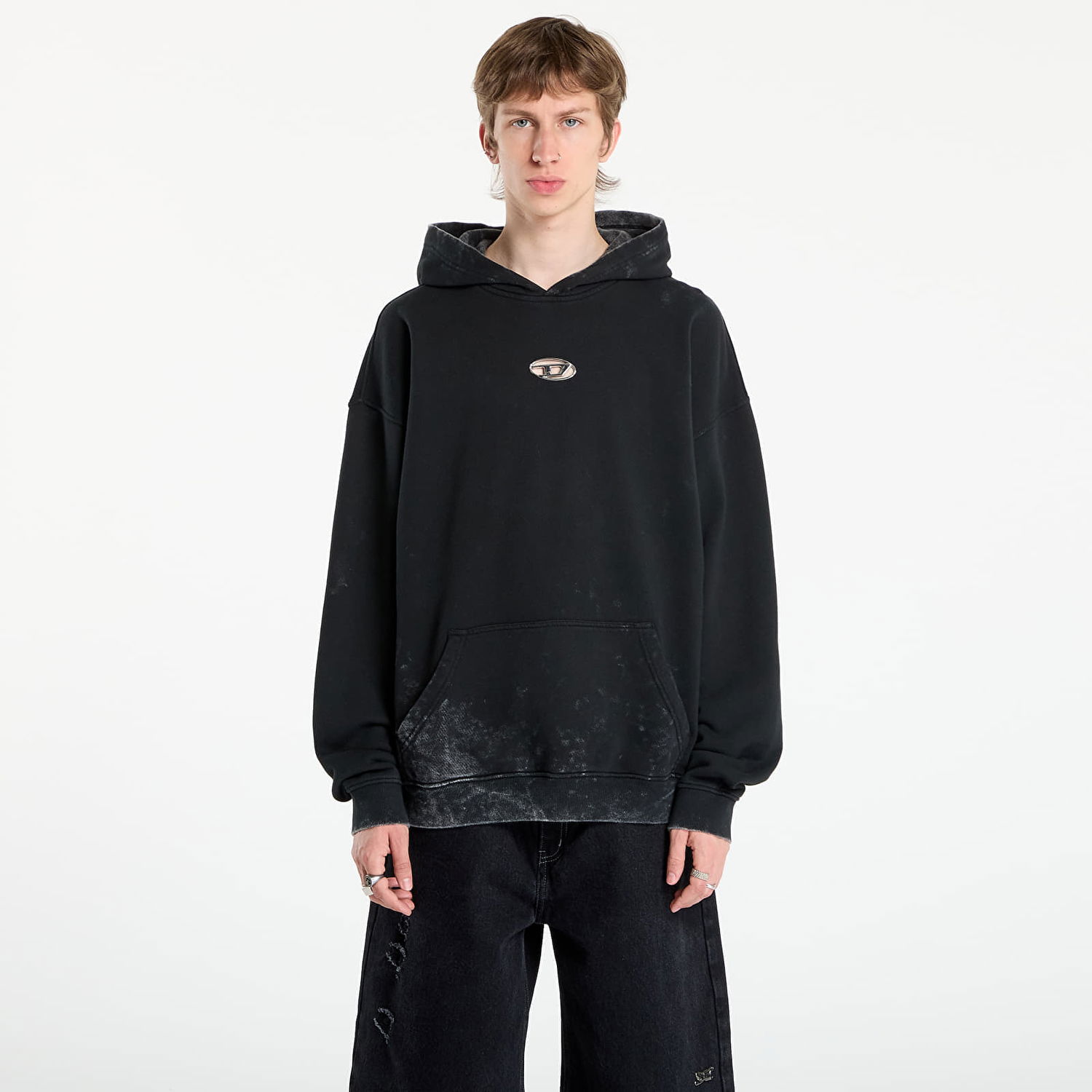 Sweatshirt Diesel Diesel S-Boxt-Hood-T10 Hoodie Sort | A19416_0IPAC 900, 0