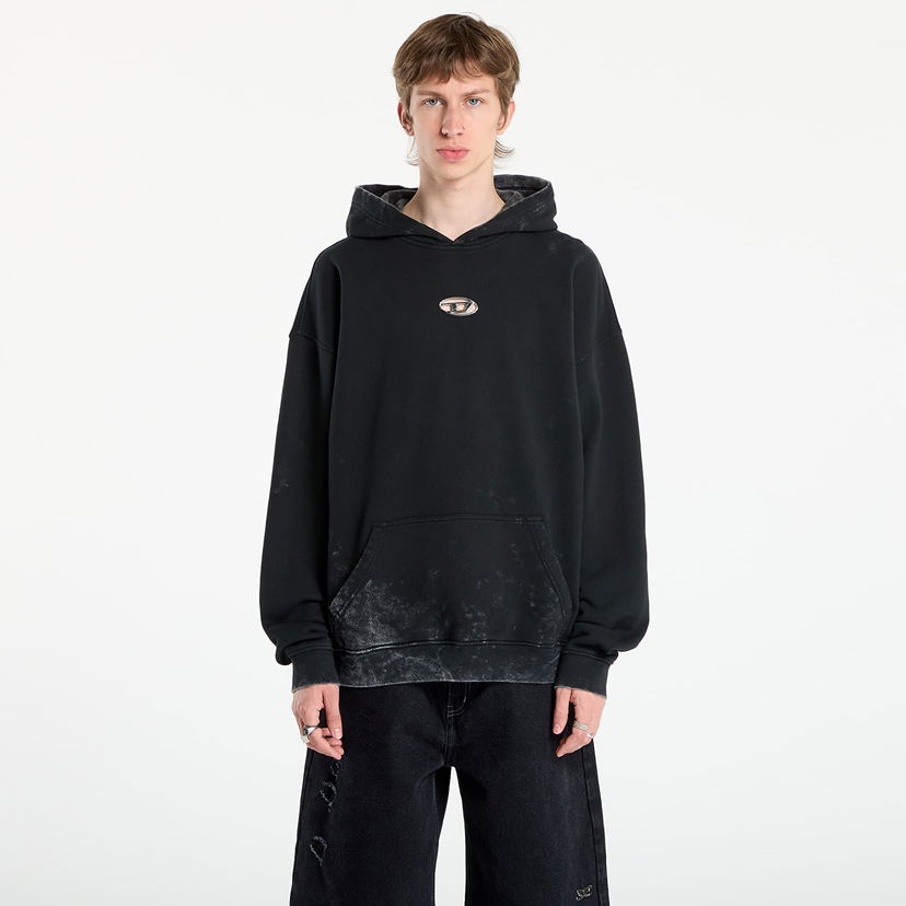 Sweatshirt Diesel Diesel S-Boxt-Hood-T10 Hoodie Sort | A19416_0IPAC 900