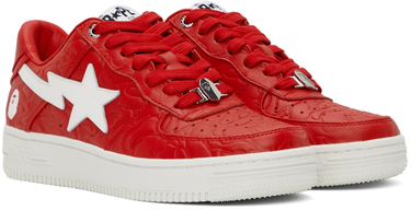 Sneakers og sko BAPE Sta #3 M1 "Red/White" Rød | 0ZXSHM191052L-RED, 2