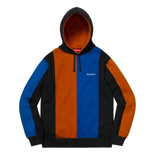 Sweatshirt Supreme Supreme Tricolor FW18 Hoodie Flerfarvet | SUP-FW18-213, 0
