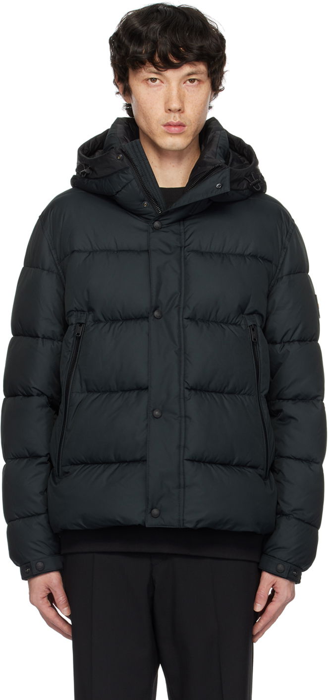 Puffer jakke BOSS Regular-Fit Puffer Jacket Sort | 50528573