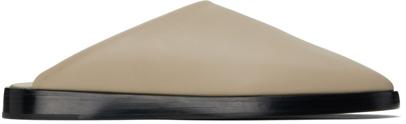Tøj Fear of God Fear of God Backless Mules Beige | FG880-115FLT