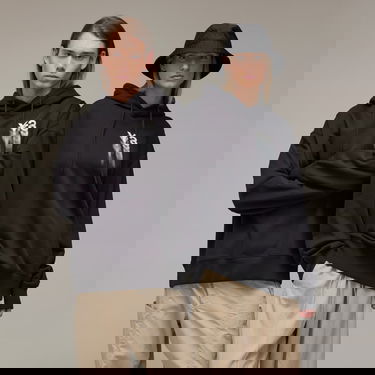 Sweatshirt Y-3 Graphic Hoodie Sort | IZ3169, 1