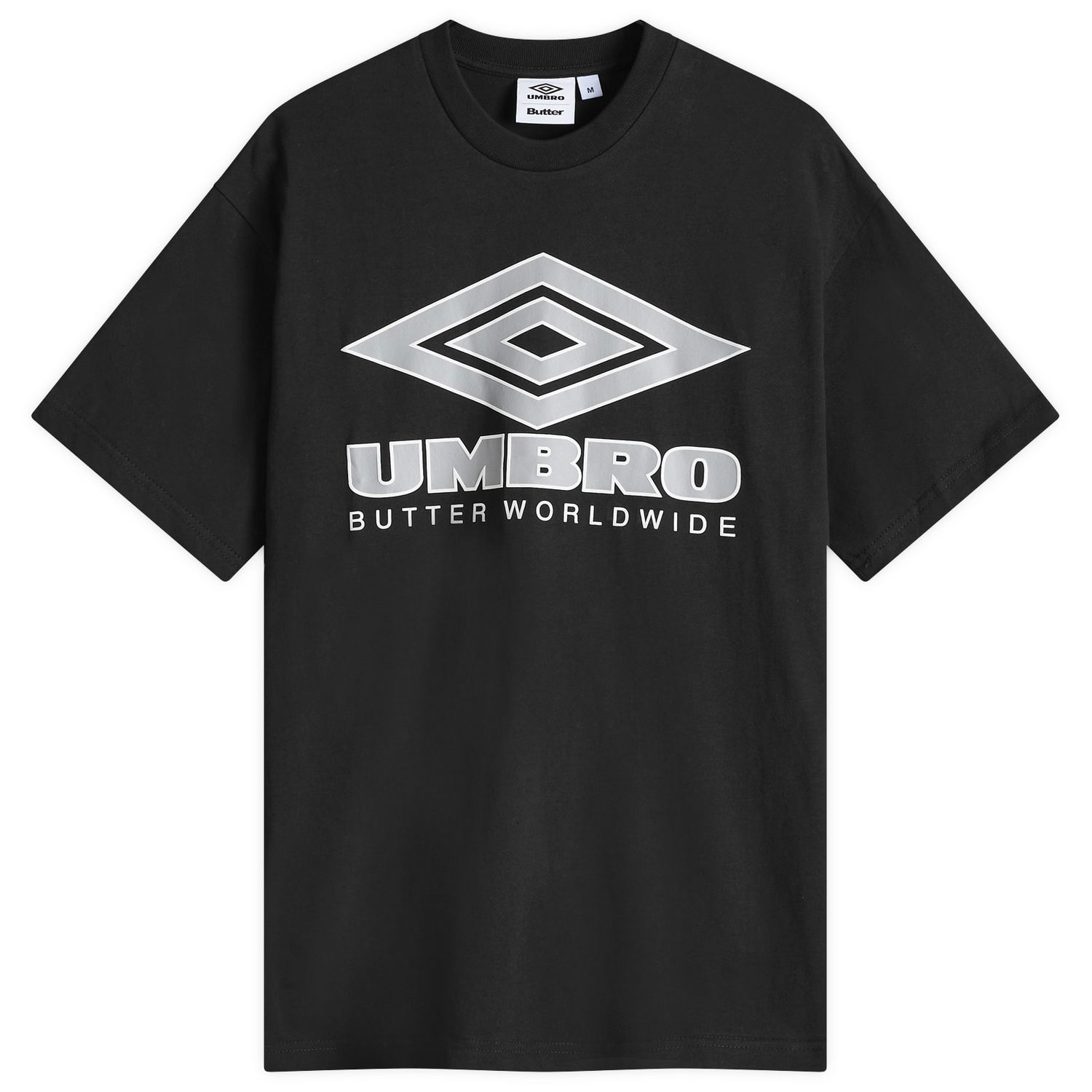 T-shirt Butter Goods Diamond Logo Sort | BGUMB100-BLK, 0