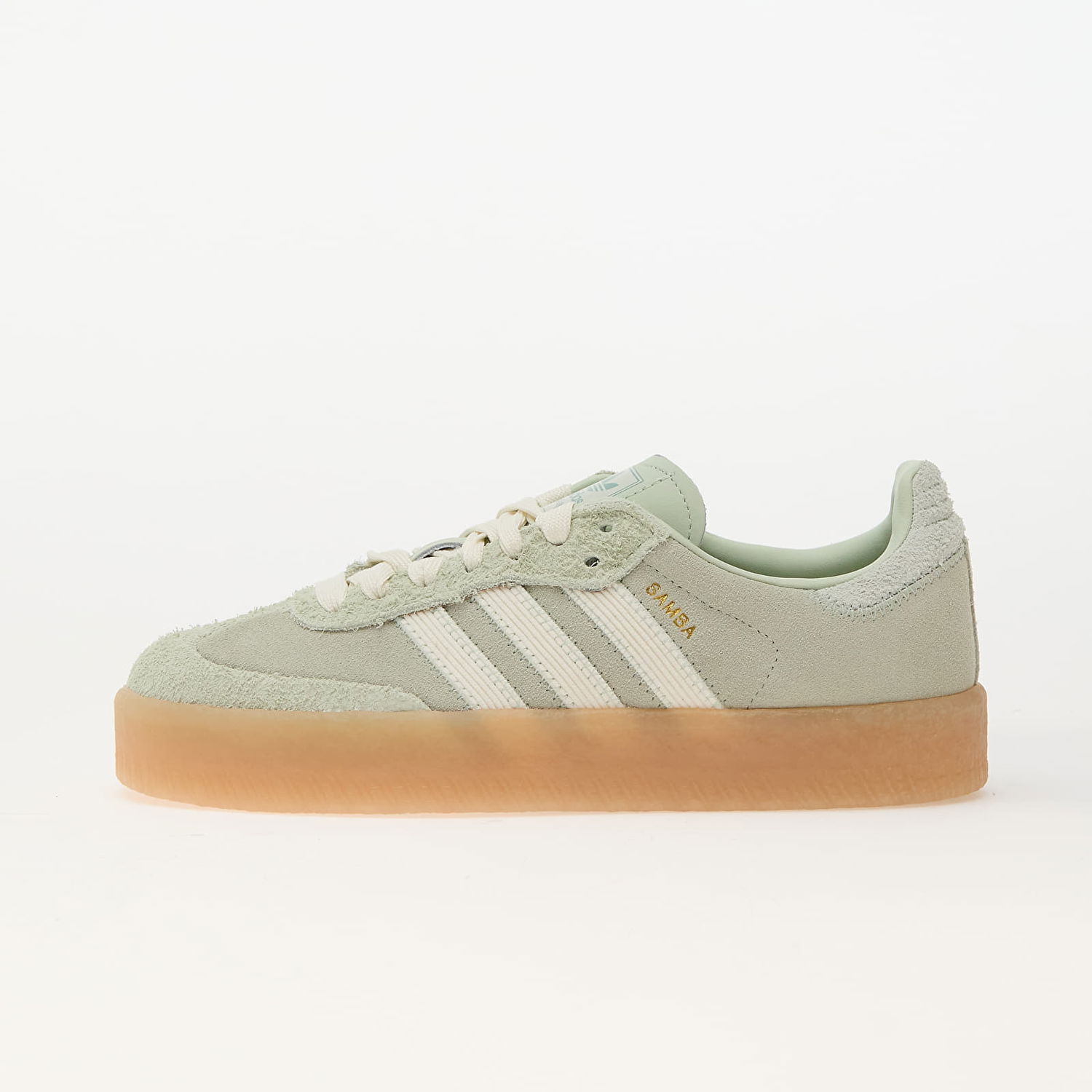 Sneakers og sko adidas Originals Sambae W Linen Green/ Off White/ Crystal Jade Grøn | JI3881, 0