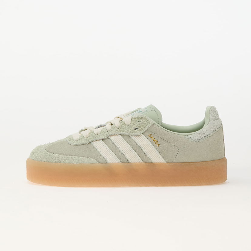 Sneakers og sko adidas Originals Sambae W Linen Green/ Off White/ Crystal Jade Grøn | JI3881