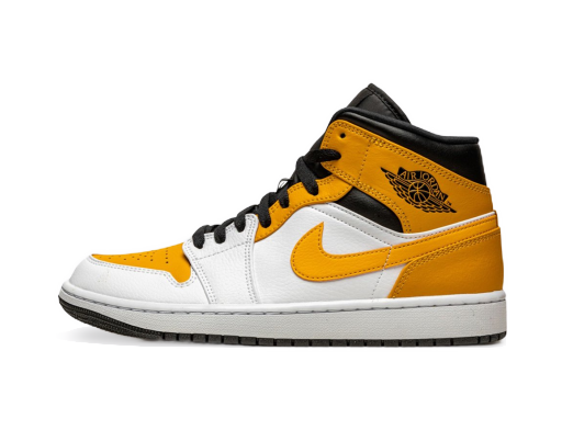 Limited Edition Jordan Air Jordan 1 Mid "University Gold" Gul | 554724-170