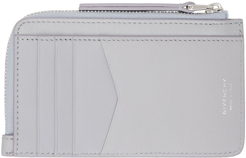 Tegnebog Givenchy Voyou Zipped Card Holder Grå | BB60LSB1Q7050, 1