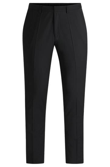 Bukser BOSS Extra Slim Fit Super Flex Trousers Sort | 50446520