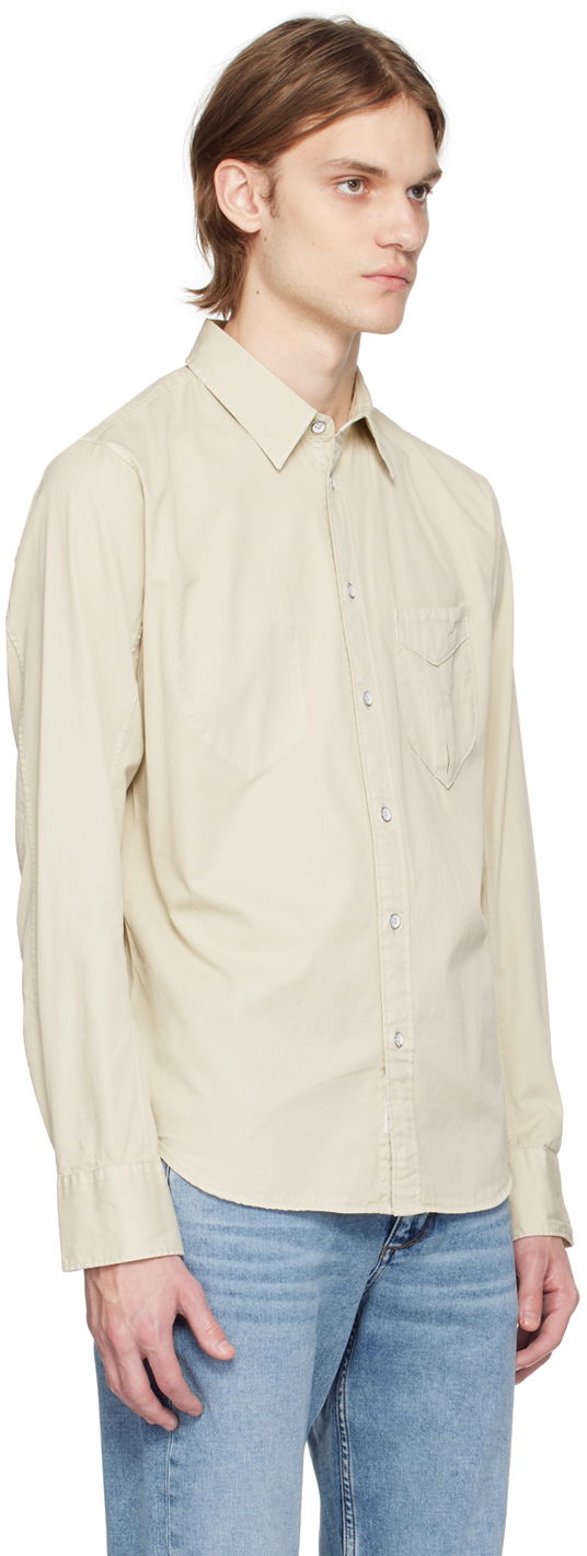 Skjorte rag & bone Rag & Bone Arrow Shirt Beige | MBW23SA381TGML, 1