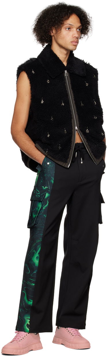 Vest Feng Chen Wang Feng Chen Wang Embellished Faux-Fur Vest Sort | FUF14VS03B, 3
