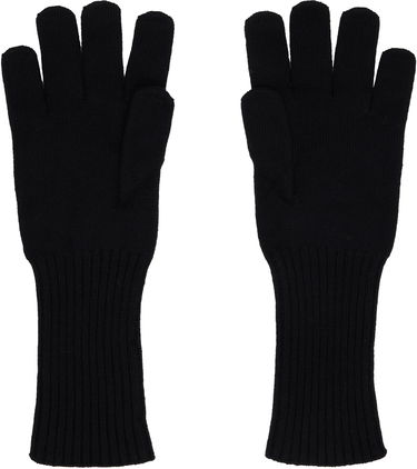 Handsker Marine Serre Marine Serre Merino Wool Knit Gloves Sort | UGL006ACKNI0033, 1