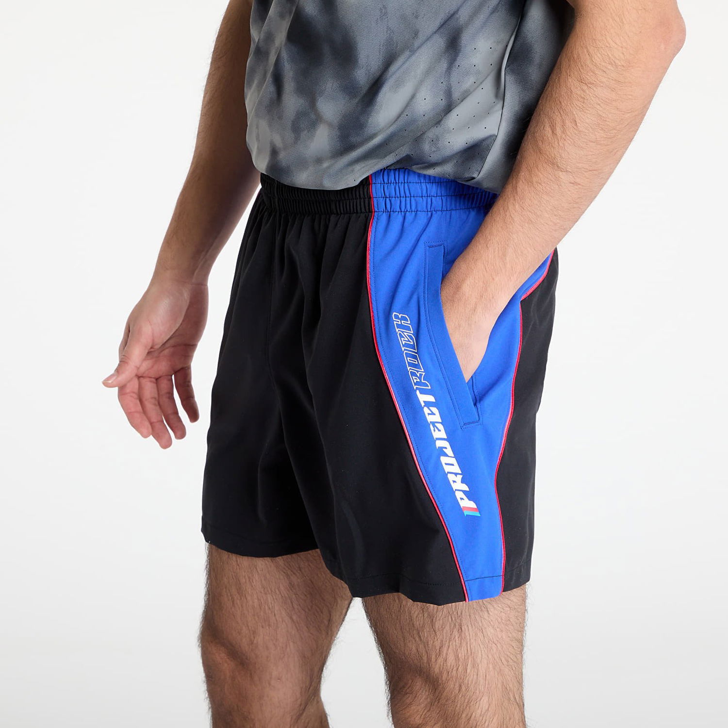 Shorts Under Armour Project Rock Colorblock Woven Shorts Sort | 1389919-001, 1