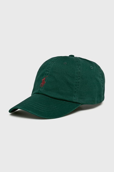 Kasket Polo by Ralph Lauren Classic Baseball Cap Grøn | 710667709031, 1