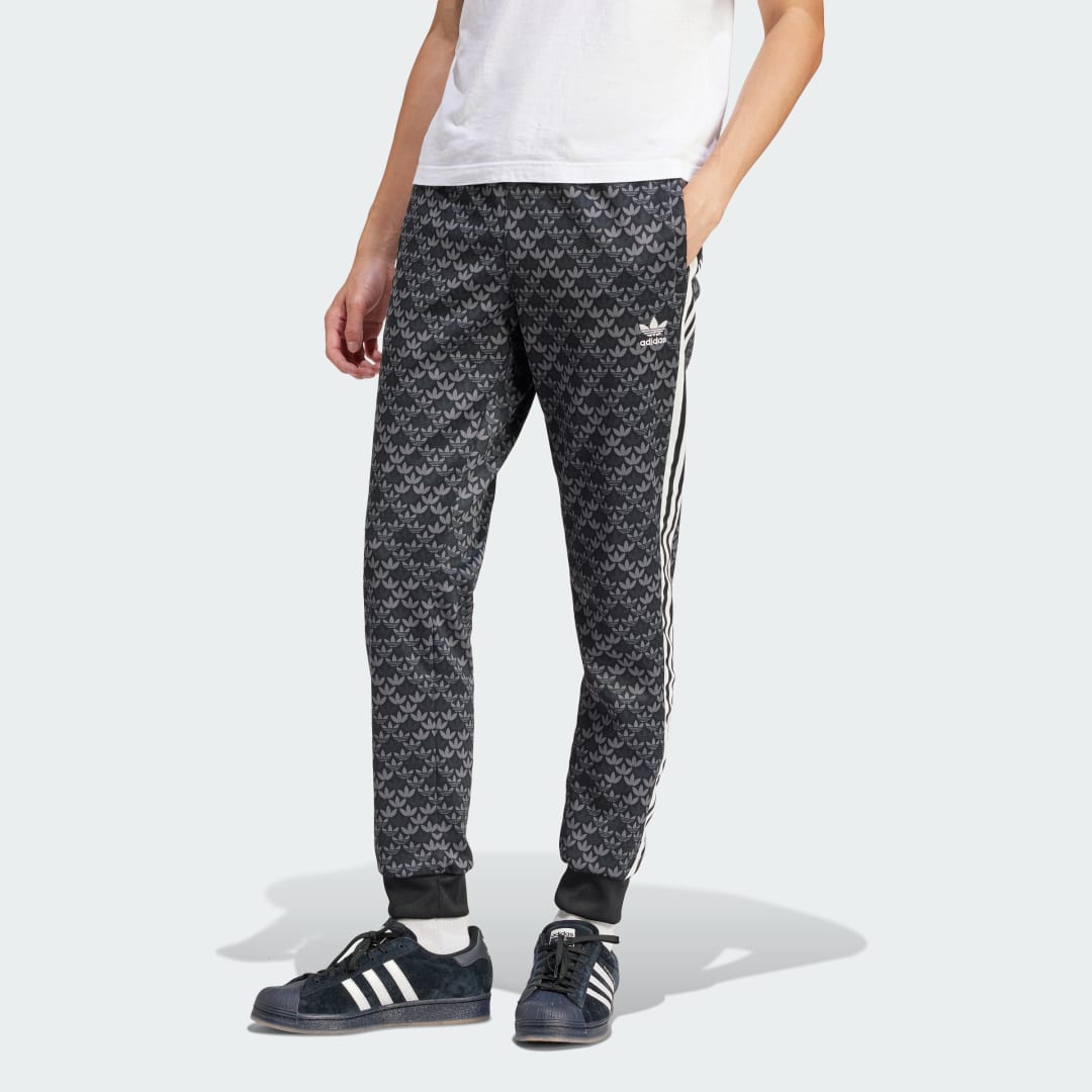 Joggingbukser adidas Originals SSTR Classic Mono Tracksuit Bottoms Grå | IS2923, 1
