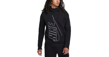 Sweatshirt Nike Tech Fleece Graphic Hoodie Sort | dx0577-010, 1