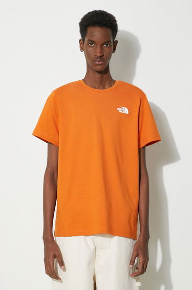 T-shirt The North Face T-Shirt With Print Orange | NF0A87NVPCO1, 0