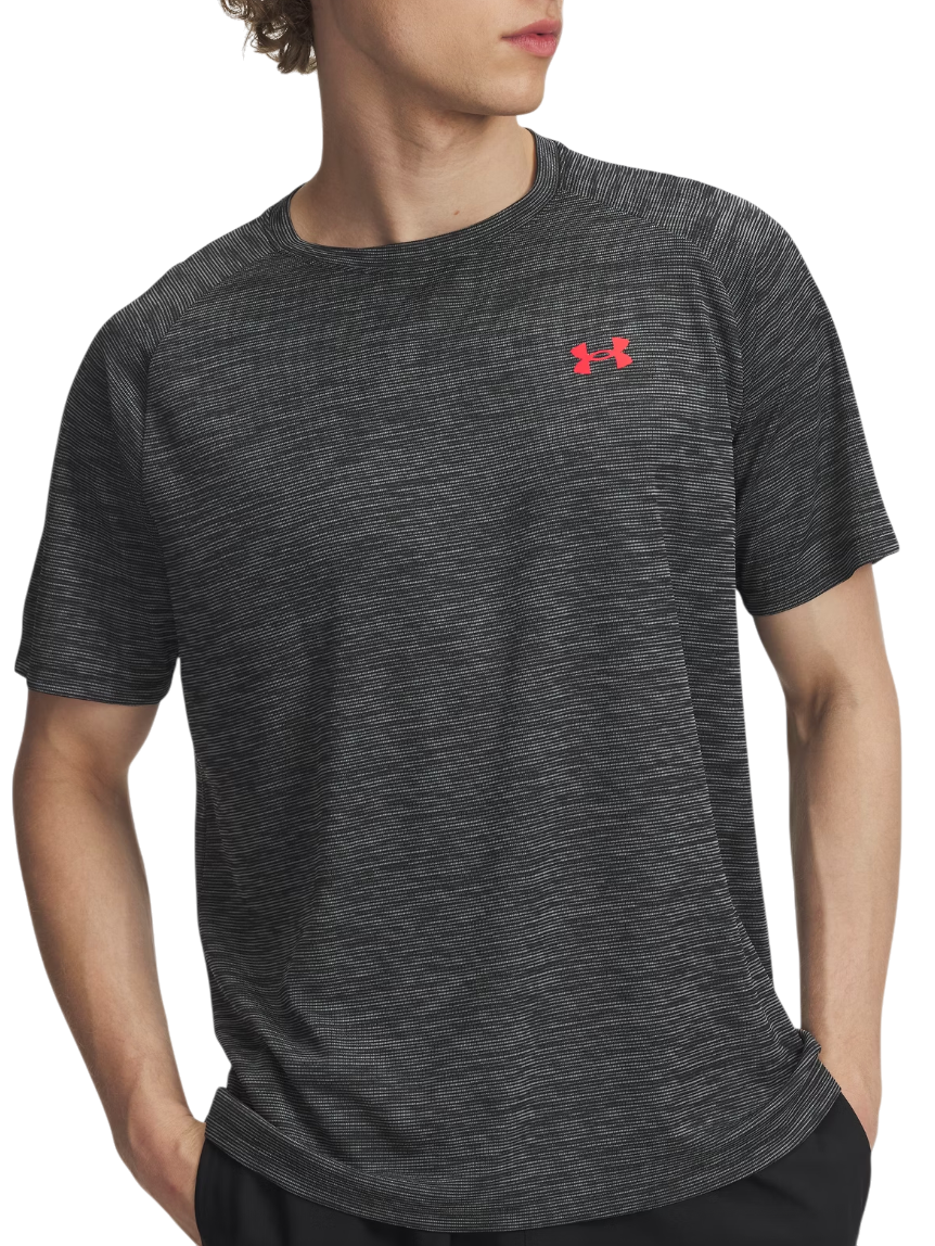 T-shirt Under Armour Under Armour UA Tech Textured Short Sleeve T-Shirt Sort | 1382796-002, 0