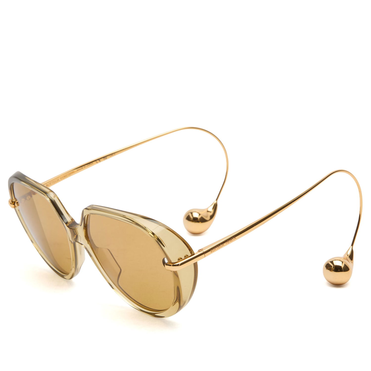 Solbriller Bottega Veneta Drop Sunglasses Beige | BV1436S-004, 1