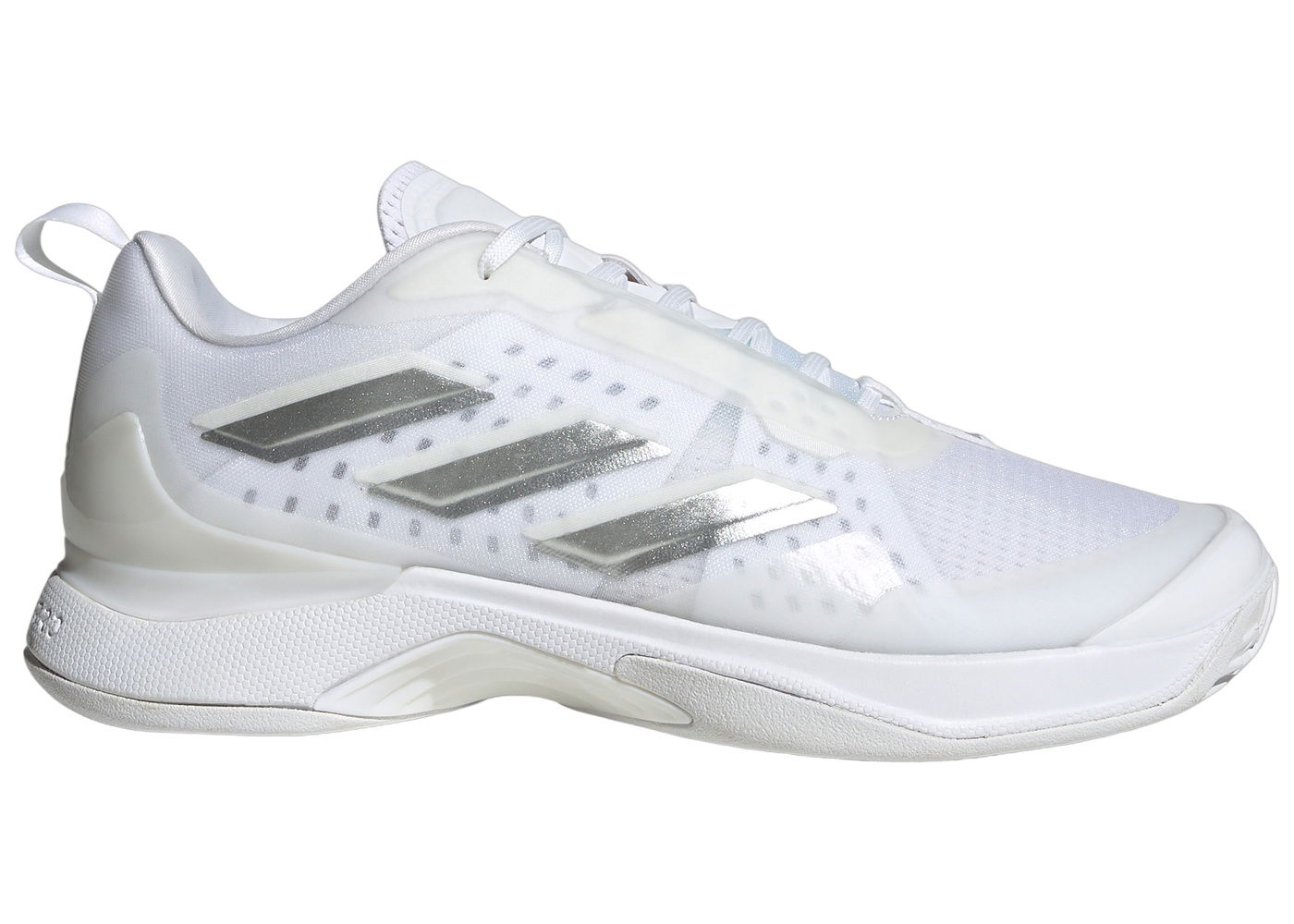 Sneakers og sko adidas Performance Avacourt Cloud White Silver Metallic (Women's) Hvid | HQ8404, 0