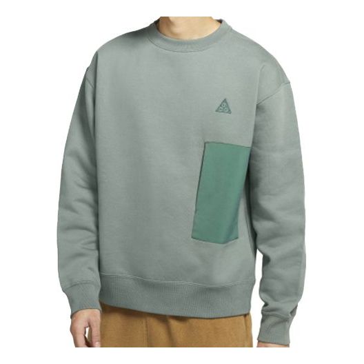 Sweater Nike ACG ACG Contrasting Pocket Fleece Pullover Grøn | CV0683-365