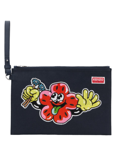 Håndtaske KENZO Paris 'BOKE Boy' Pouch Sort | FD55PM902F34