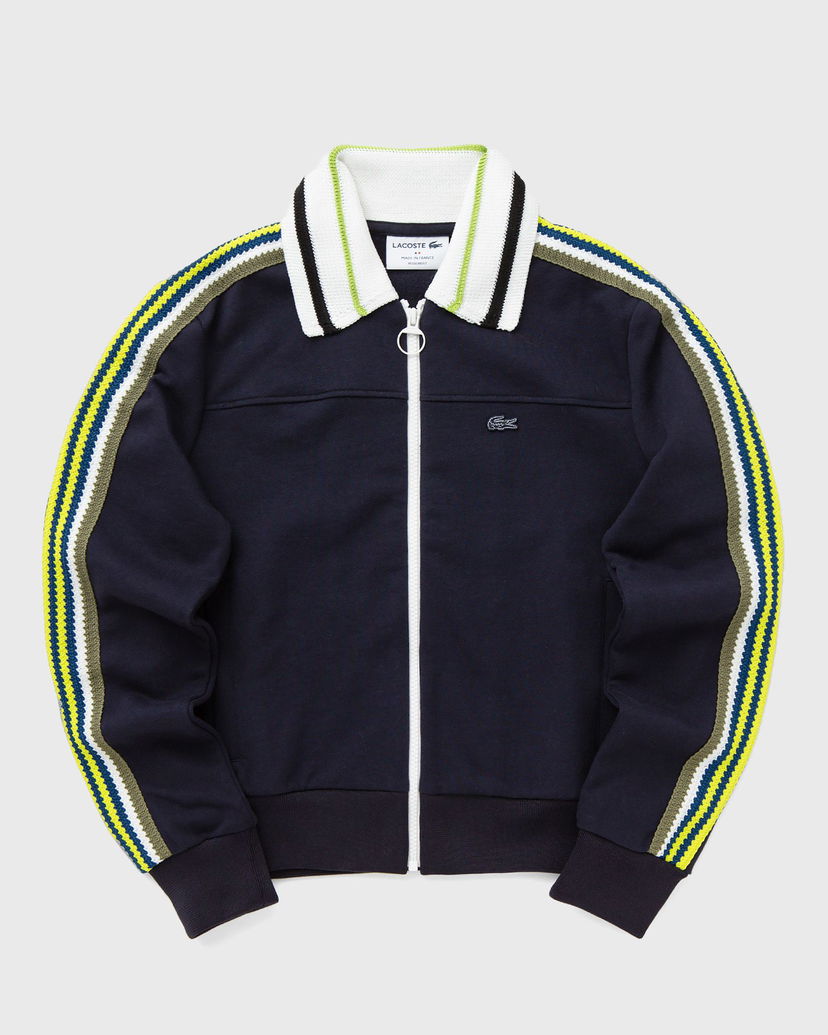 Bomberjakke Lacoste Multicolor Striped Track Jacket Blå | SF2656-I2K