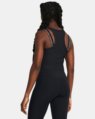 Crop top Under Armour Crop Top Sort | 1384008-001, 1