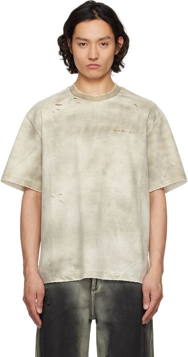 T-shirt Feng Chen Wang Feng Chen Wang Sandwashed T-Shirt Beige | FUS19TS03, 0