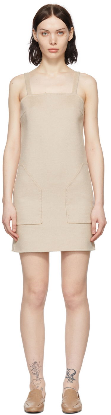 Kjole Max Mara Max Mara Camel Mini Dress Beige | 12210228600, 0