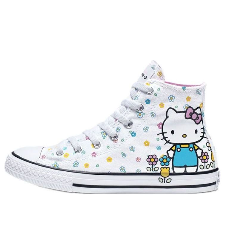 Sneakers og sko Converse Hello Kitty Chuck Taylor All Star High Top Hvid | 664634F, 0