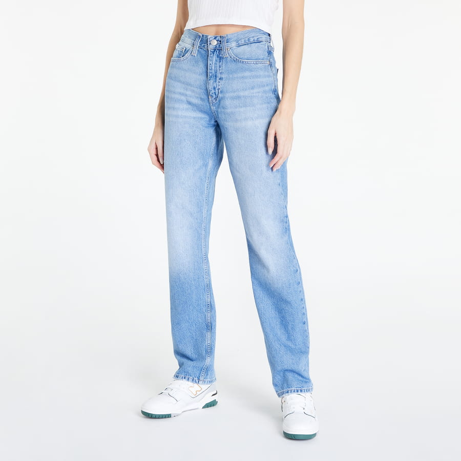 Jeans CALVIN KLEIN High Rise Straight Jeans Blå | J20J219518 1AA, 0