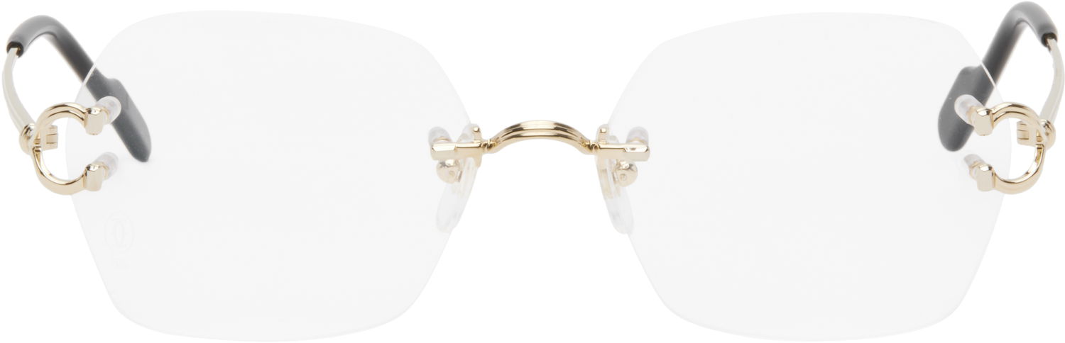 Solbriller Cartier Cartier 'Signature C de Cartier' Glasses Metalisk | CT0564O-001, 0