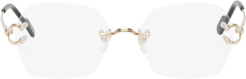 Solbriller Cartier Cartier 'Signature C de Cartier' Glasses Metalisk | CT0564O-001
