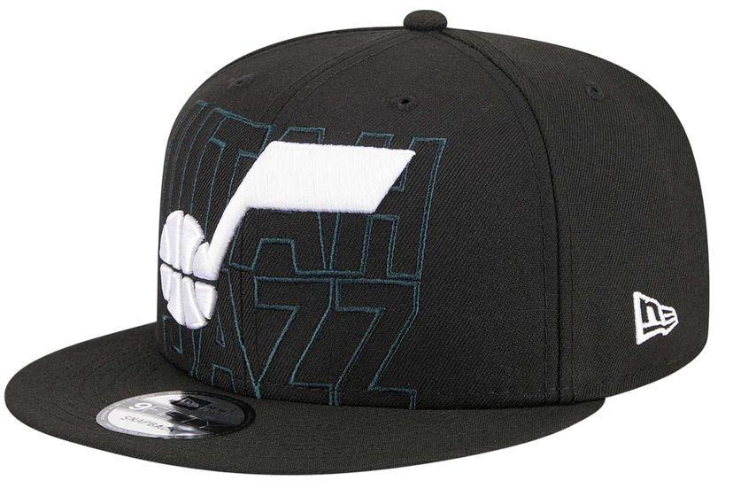 Kasket New Era New Era Utah Jazz Draft Snapback Cap Sort | 60360927-60360927