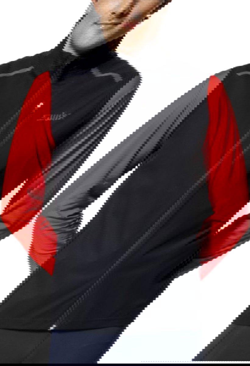 Vest SWIX Swix Pace Wind Vest Sort | 10072-23-10000
