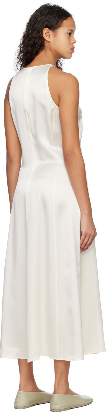 Kjole Loulou de Saison Loulou de Saison Mina Midi Dress Hvid | MINA, 2