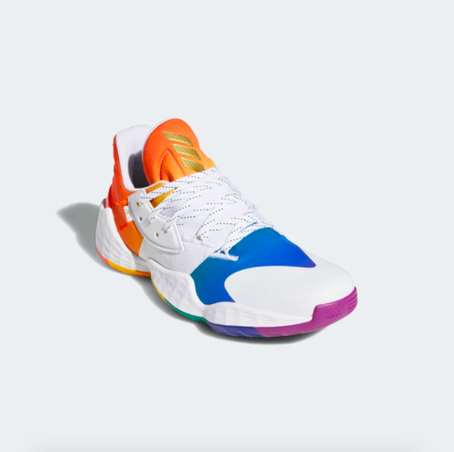Sneakers og sko adidas Performance Harden Vol. 4 "Pride" Hvid | FX4797, 1