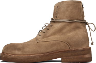 Tøj Marsèll Marsèll Parrucca Suede Combat Boots Brun | MM2961 P024310, 2