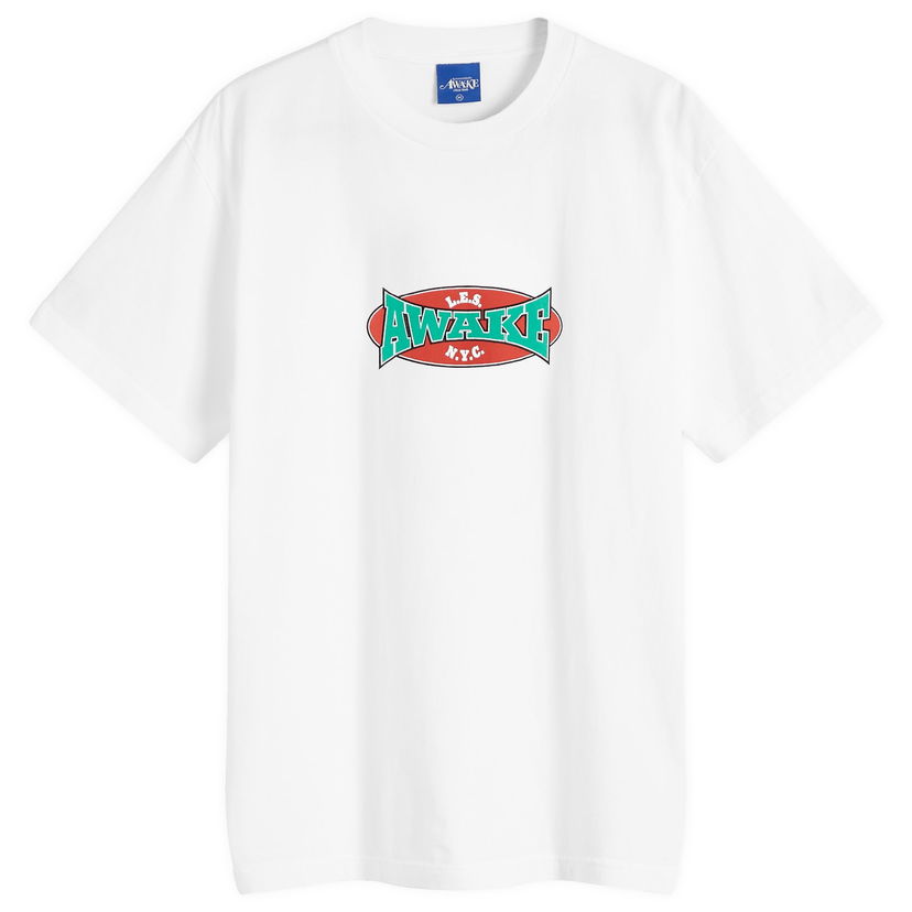 T-shirt Awake NY LES NY T-Shirt Hvid | AWK-FW24-TS309-WHT