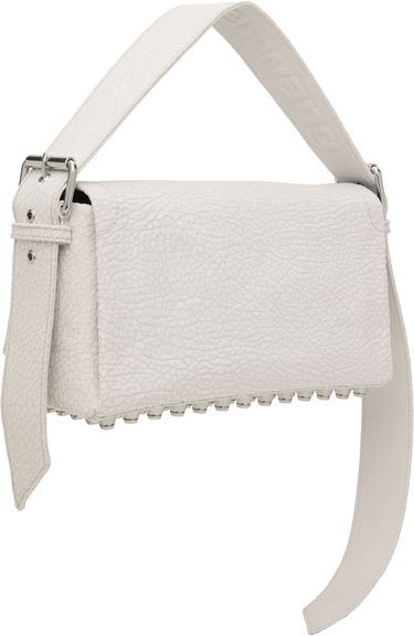 Håndtaske Alexander Wang Alexander Wang Ricco Medium Flap Bag Hvid | 20225K48T, 2