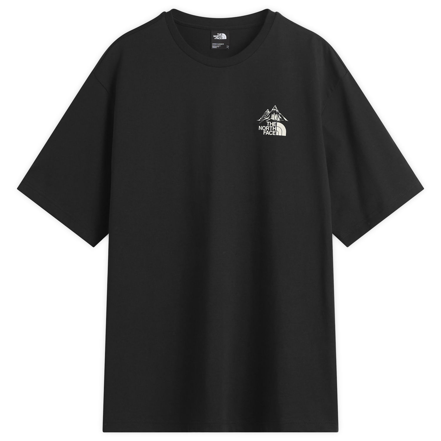T-shirt The North Face HKE Backpack Relaxed T-Shirt, Size Small Sort | NF0A8F2TJK3, 1