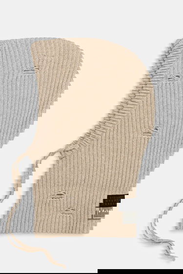 Hat Maison Margiela MM6 Maison Margiela Wool Balaclava Beige | S52TB0008.M13138.806M, 0