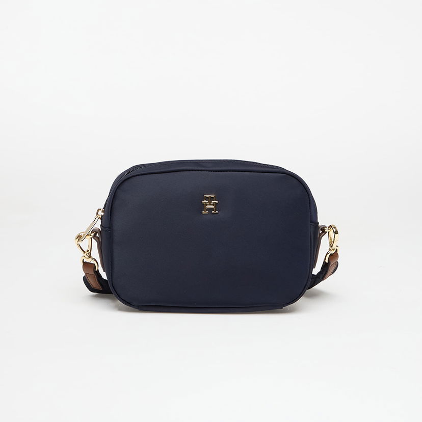 Skuldertaske Tommy Hilfiger Tommy Hilfiger Popette Camera Bag Mørkeblå | AW0AW17704-DW6