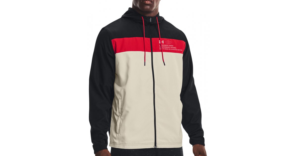 Vindjakke Under Armour Jacket Sprtslyl Athlc Dpt Wndbkr Flerfarvet | 1370358-001, 1