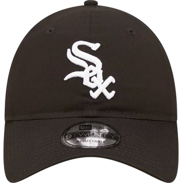 Kasket New Era Chicago White Sox League Essential Black 9TWENTY Adjustable Cap Sort | 60358017, 4