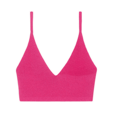 Crop top Jacquemus Le Bandeau Valensole Crop Top Lyserød | 213KN003 2060 430, 0